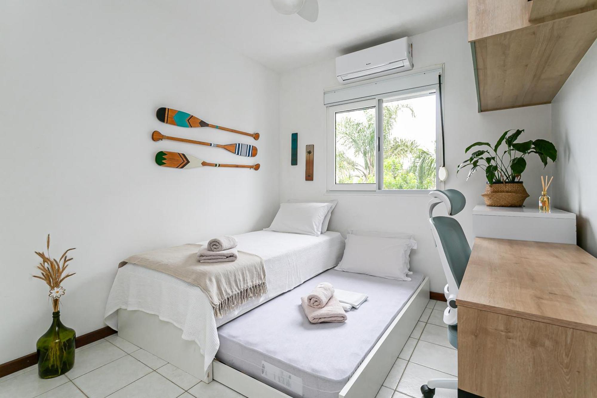 Apartamento Top No Novo Campeche, Completo, Luminoso, A 50 M Da Praia Florianópolis Esterno foto