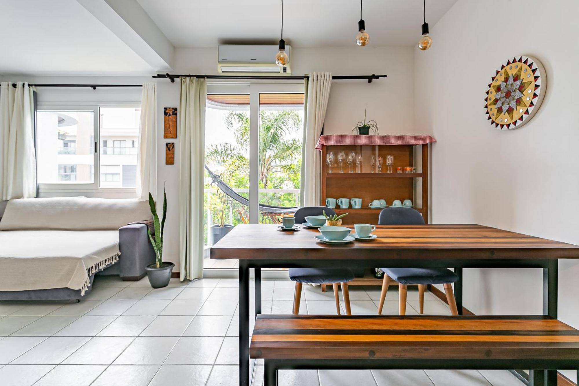 Apartamento Top No Novo Campeche, Completo, Luminoso, A 50 M Da Praia Florianópolis Esterno foto